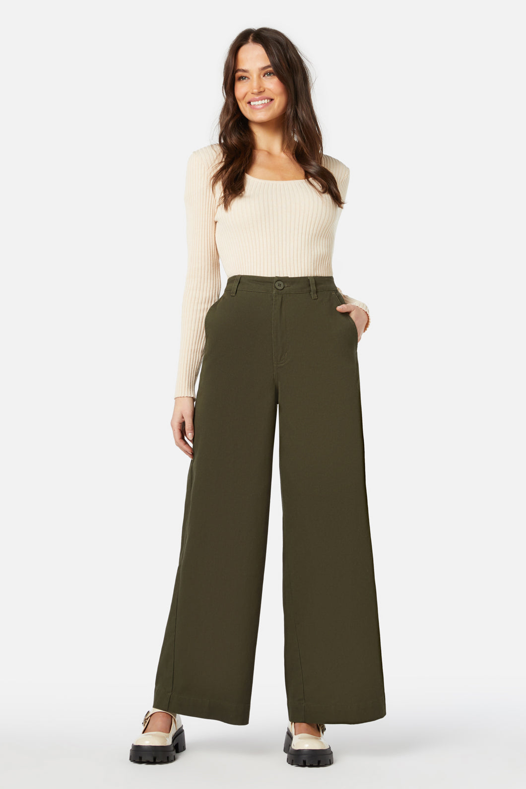 Princess Highway - Paris Pant - olive