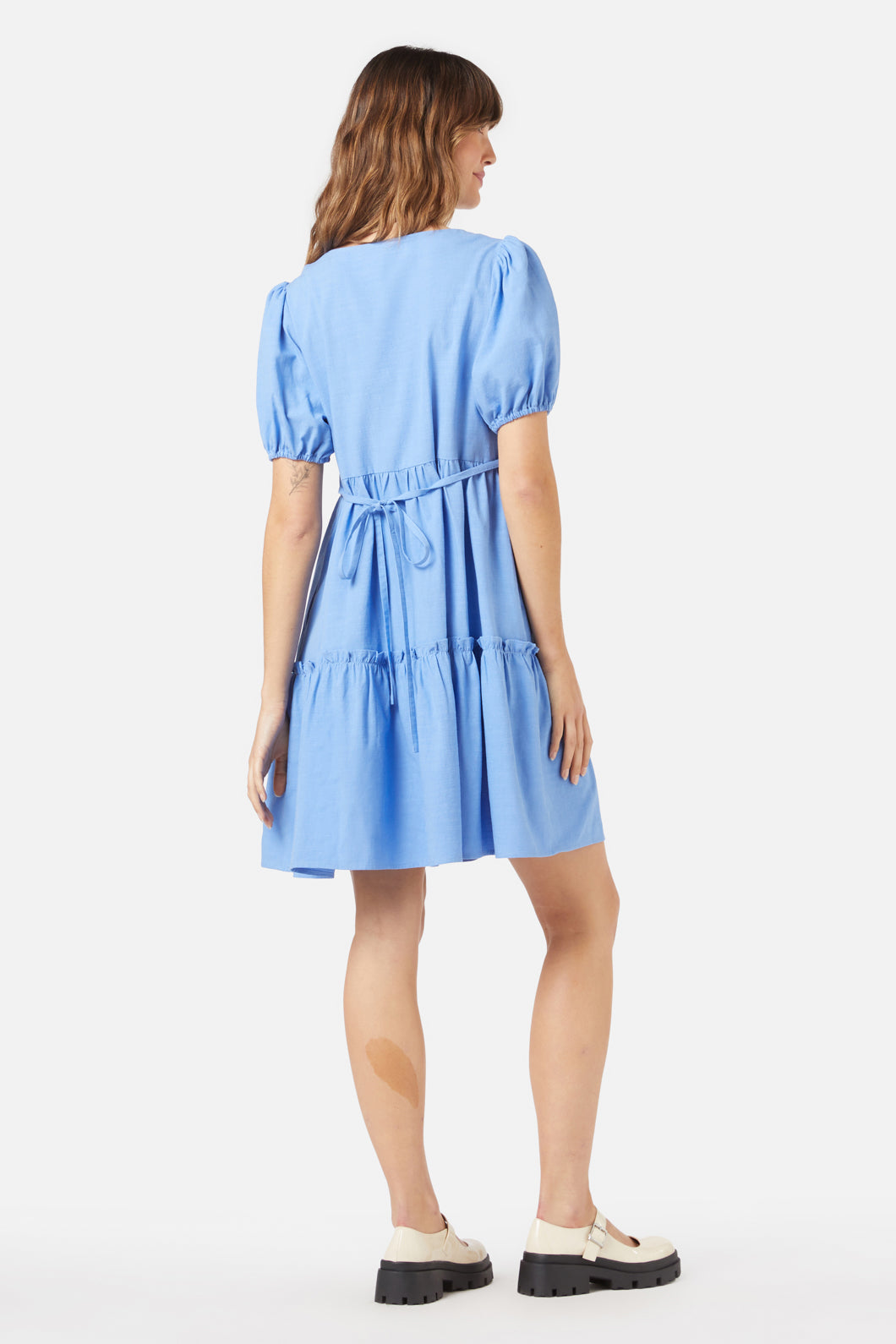 Princess Highway - Becky Mini Dress - cornflower-blue