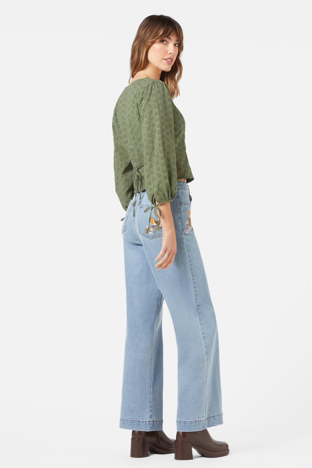 Princess Highway - Cori Top - olive