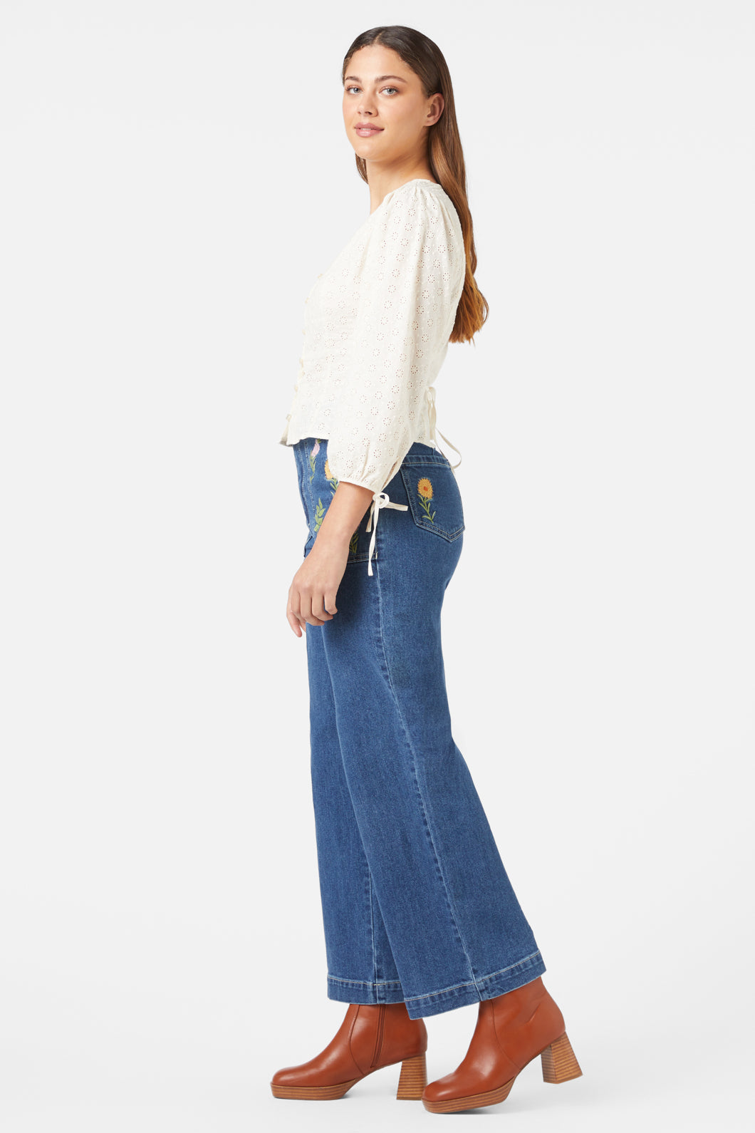 Princess Highway - Cori Top - ivory