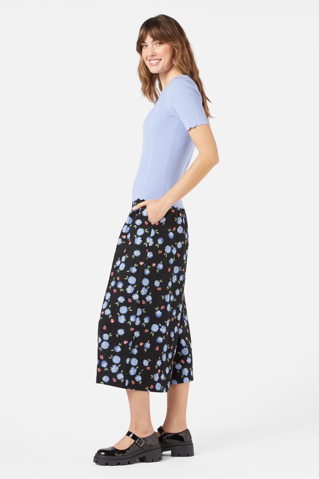 Princess Highway - Zoe Knit Top - blue