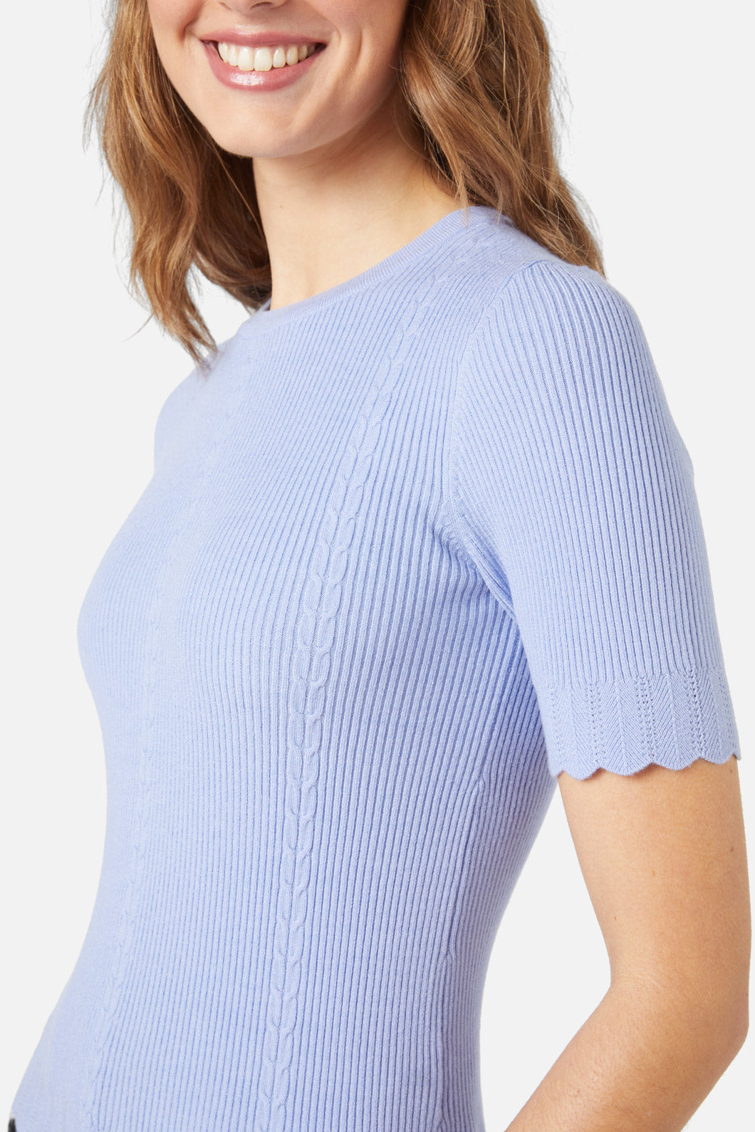 Princess Highway - Zoe Knit Top - blue