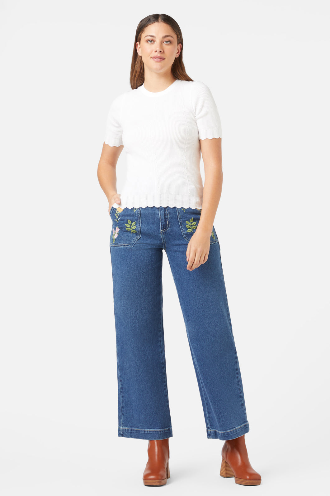 Princess Highway - Zoe Knit Top - cream