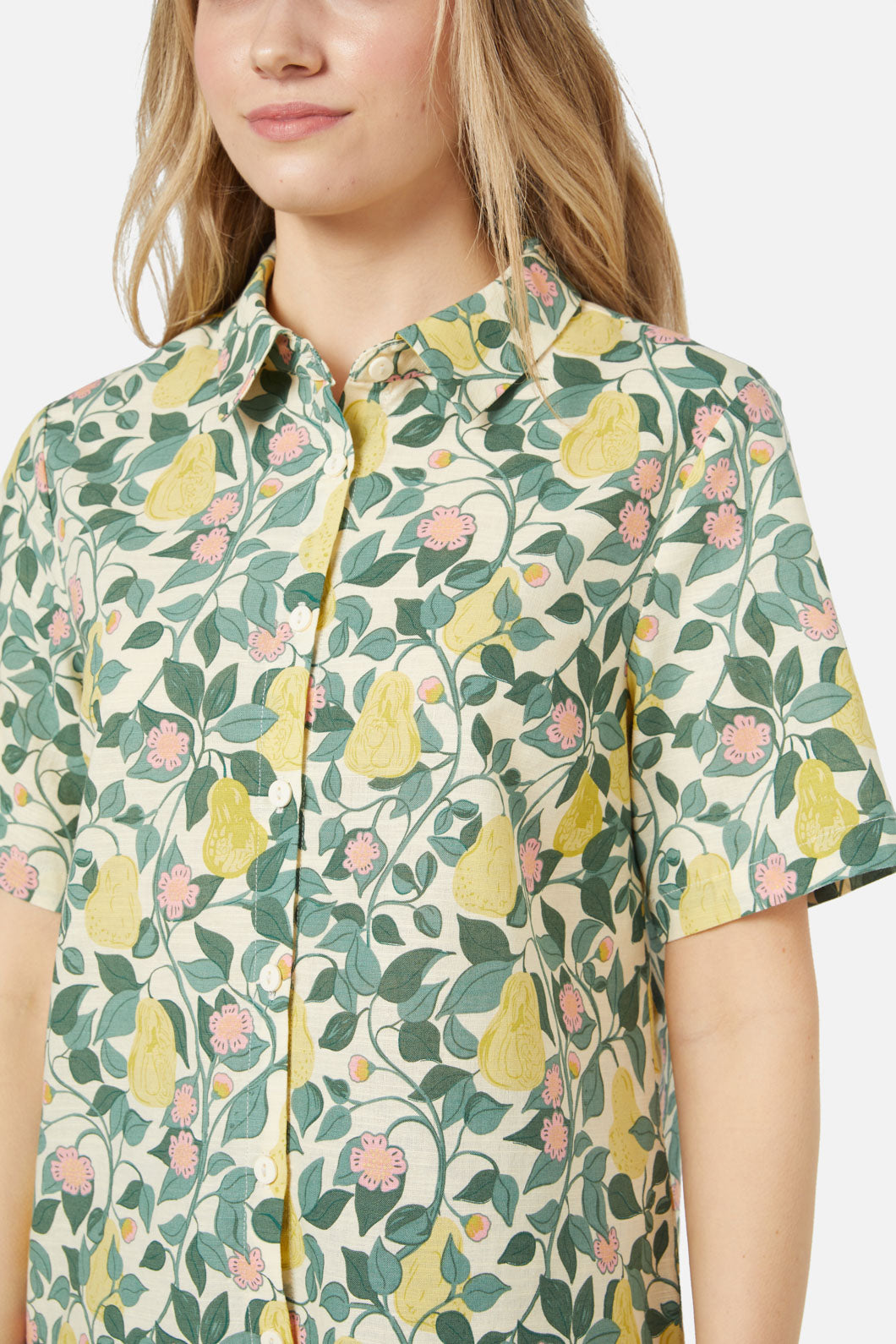 Princess Highway - Pear Vine Shirt - cream