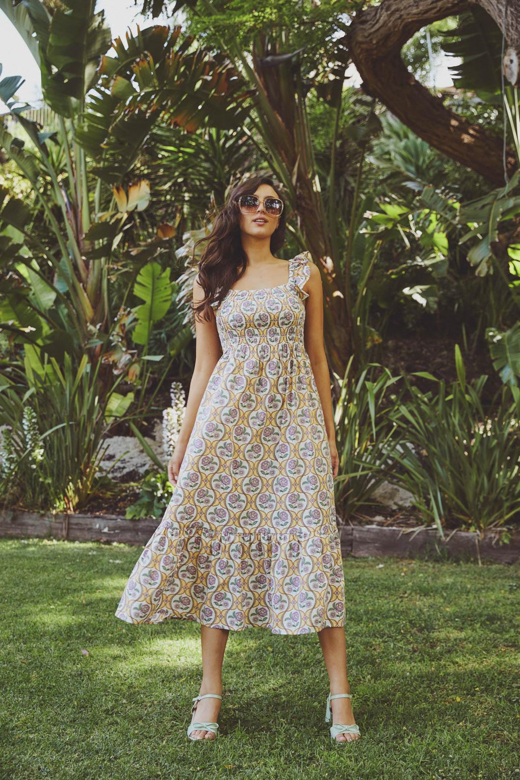 Princess Highway - Renata Midi Dress - orange