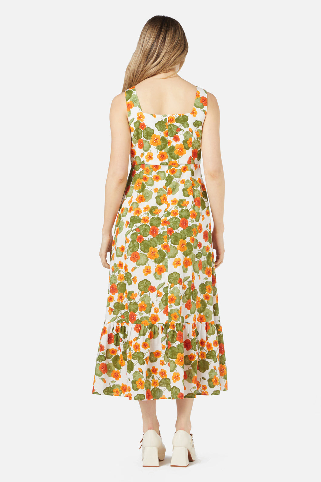 Princess Highway - Nasturtium Midi Dress - cream