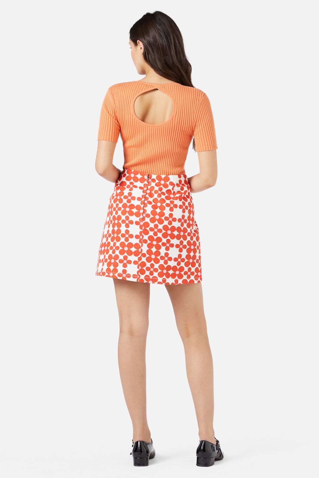 Princess Highway - Juni Mini Skirt - orange