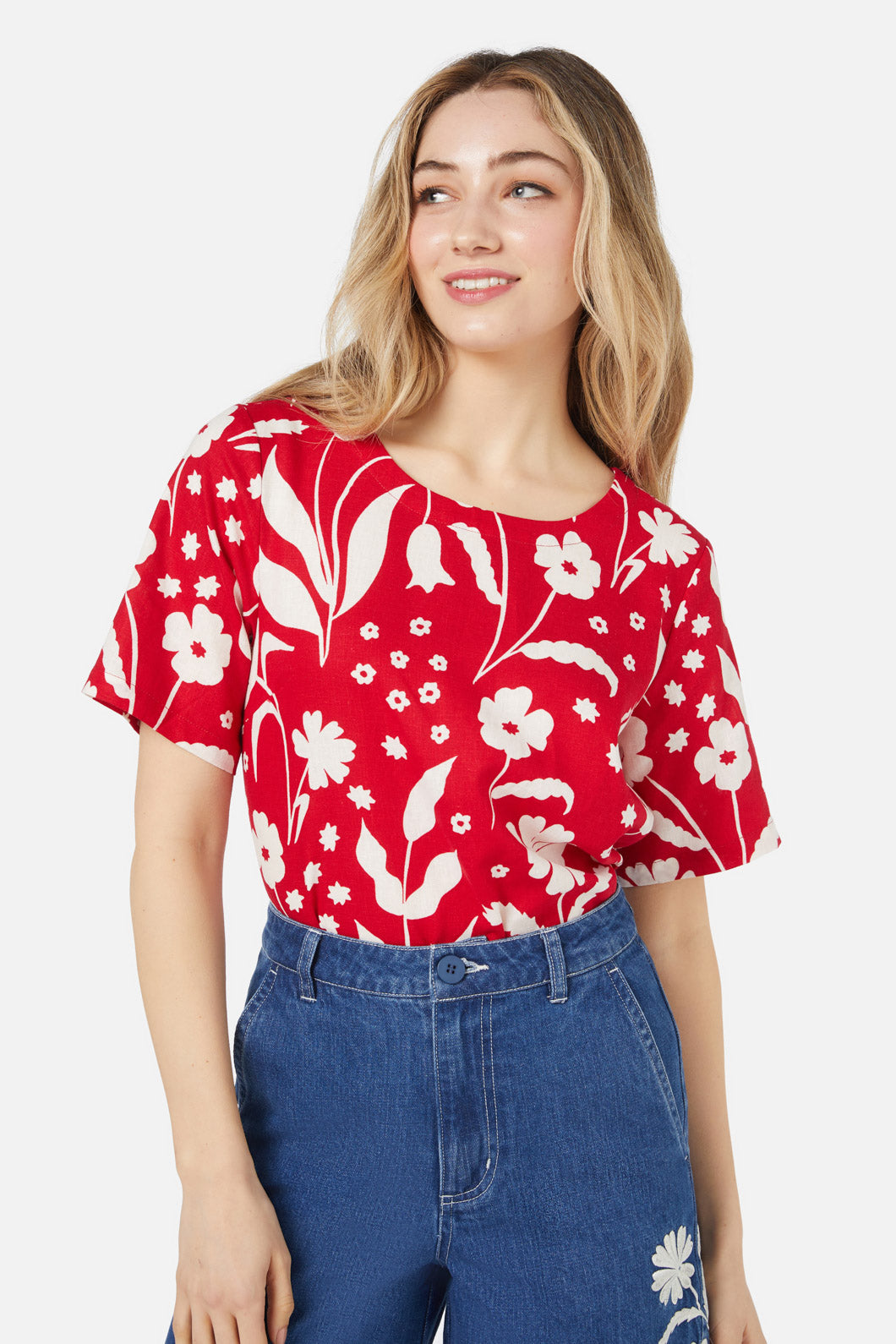 Princess Highway - Irene Top - cherry