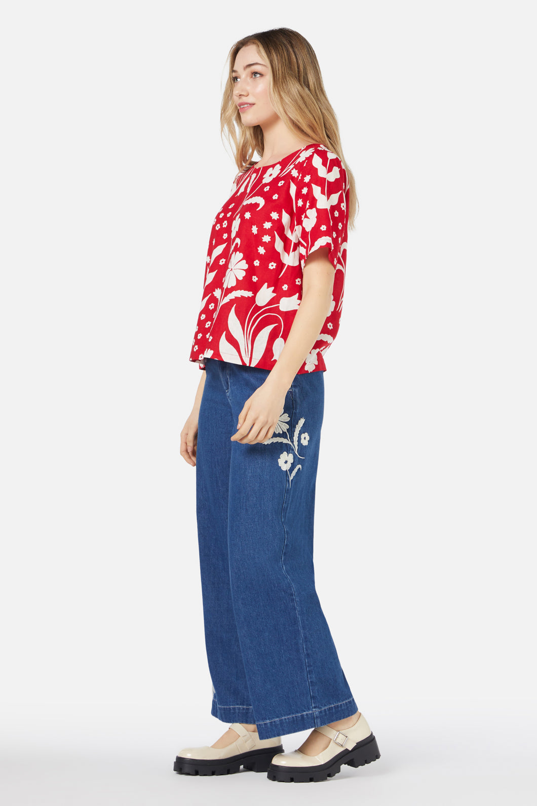 Princess Highway - Irene Top - cherry