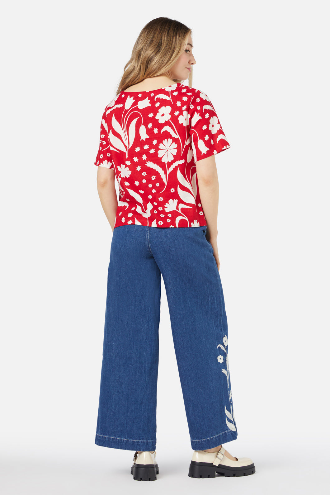 Princess Highway - Irene Top - cherry