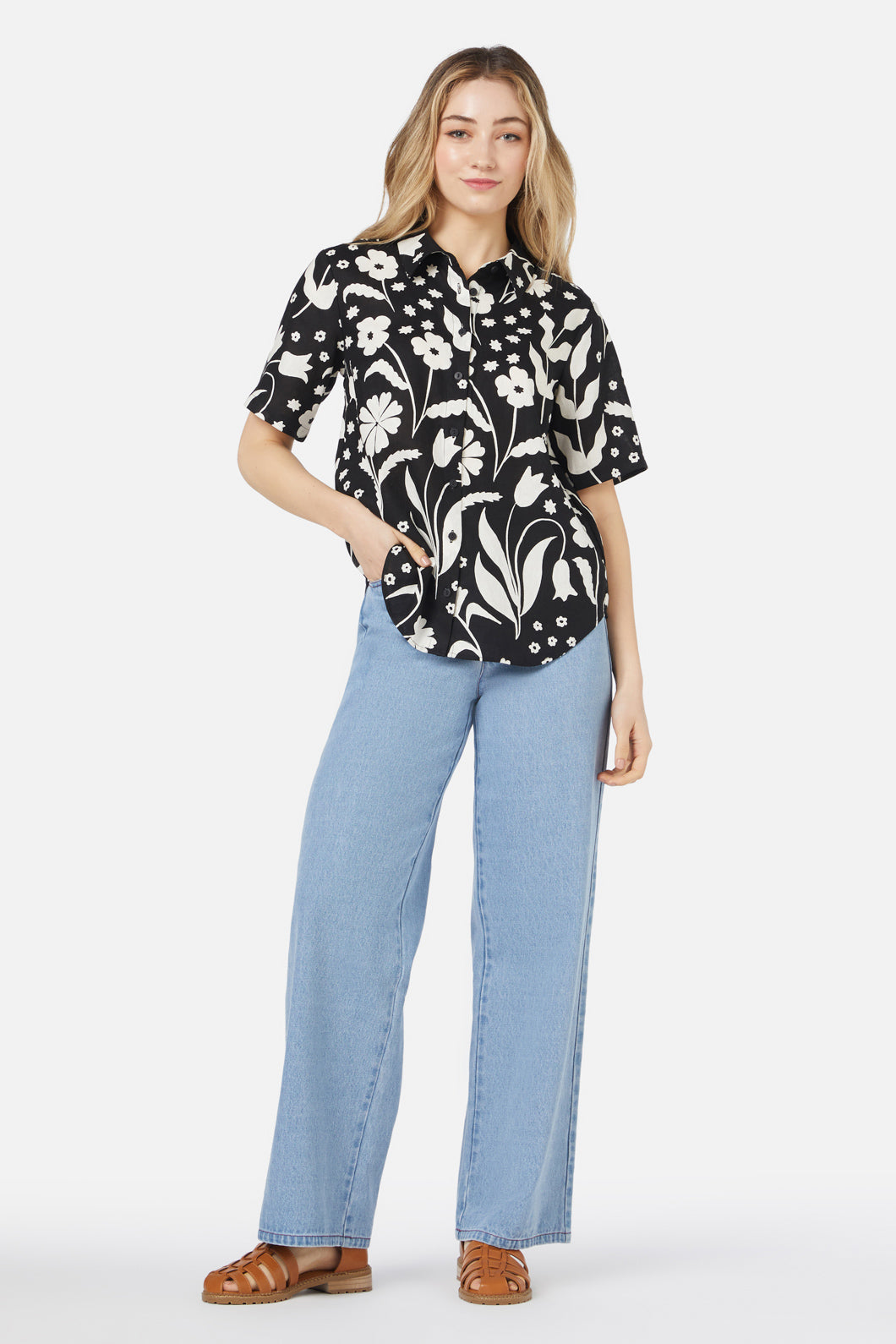 Princess Highway - Irene Blouse - black