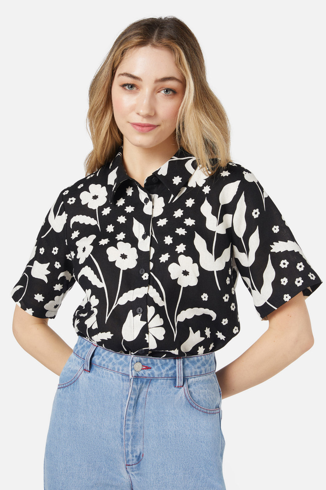 Princess Highway - Irene Blouse - black