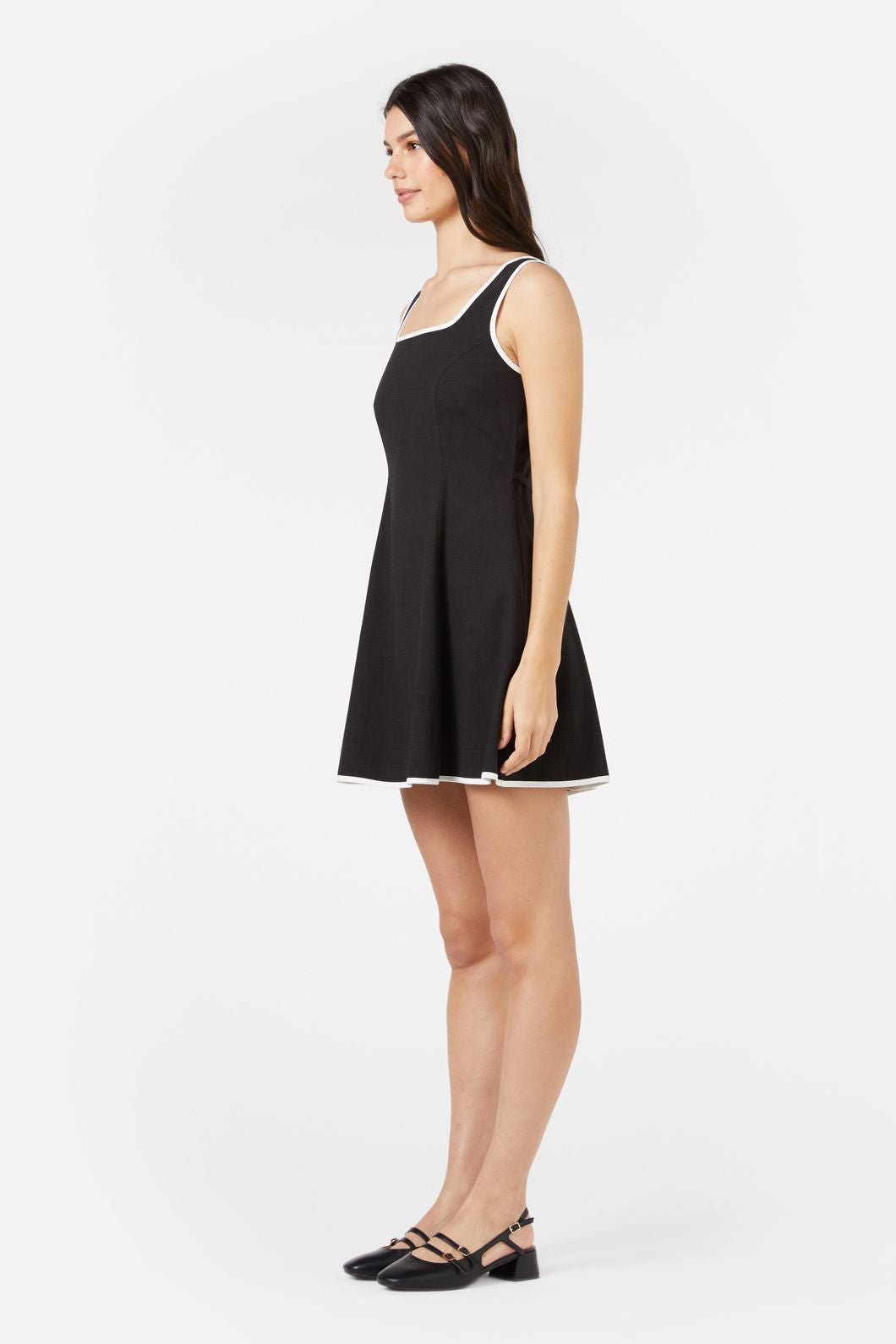 Princess Highway - Allie Contrast Dress - black