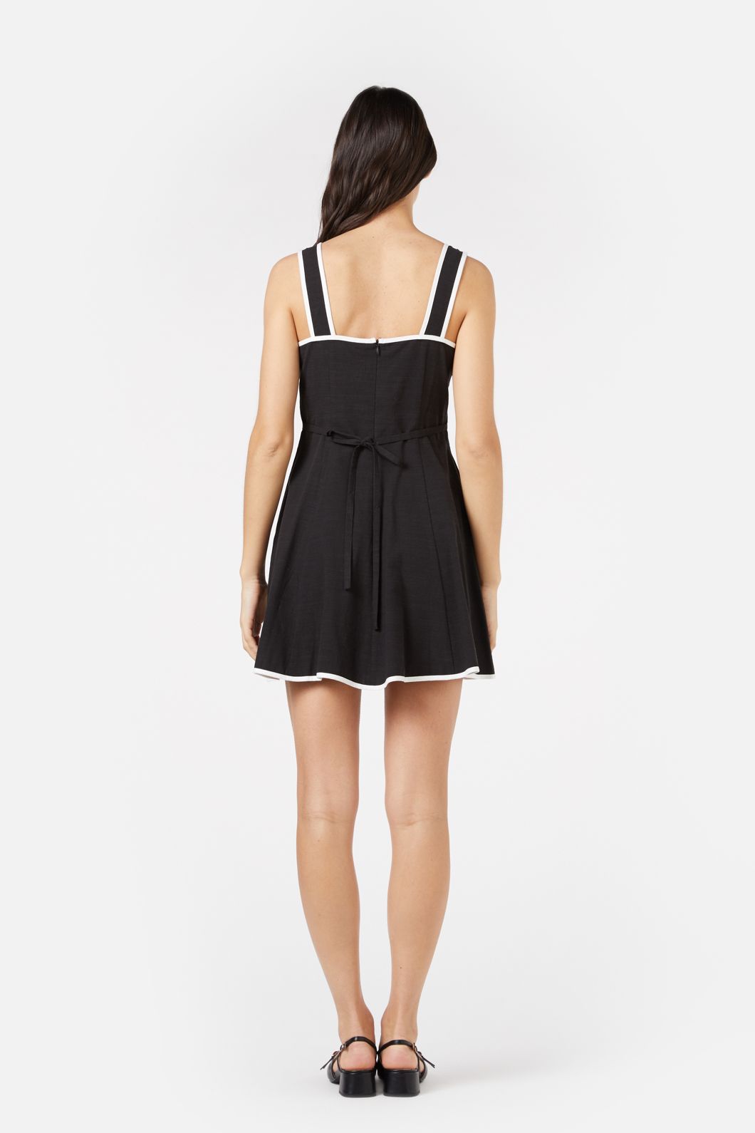 Princess Highway - Allie Contrast Dress - black