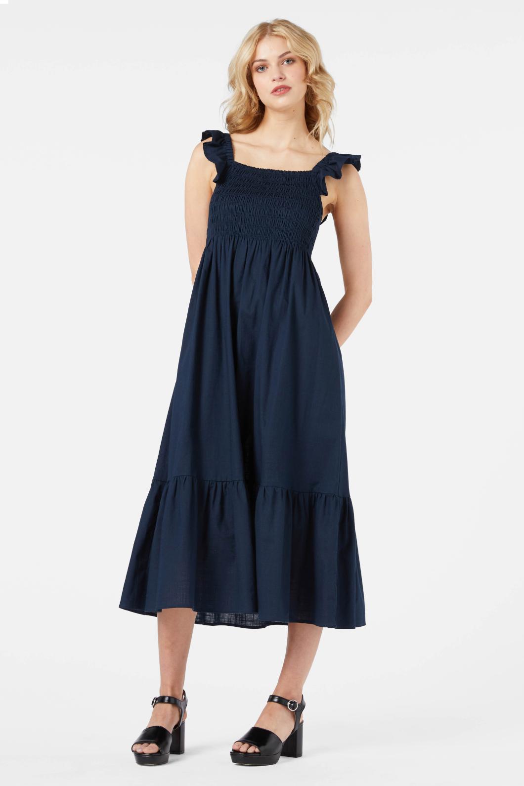 Princess Highway - Carson Midi Dress - navy