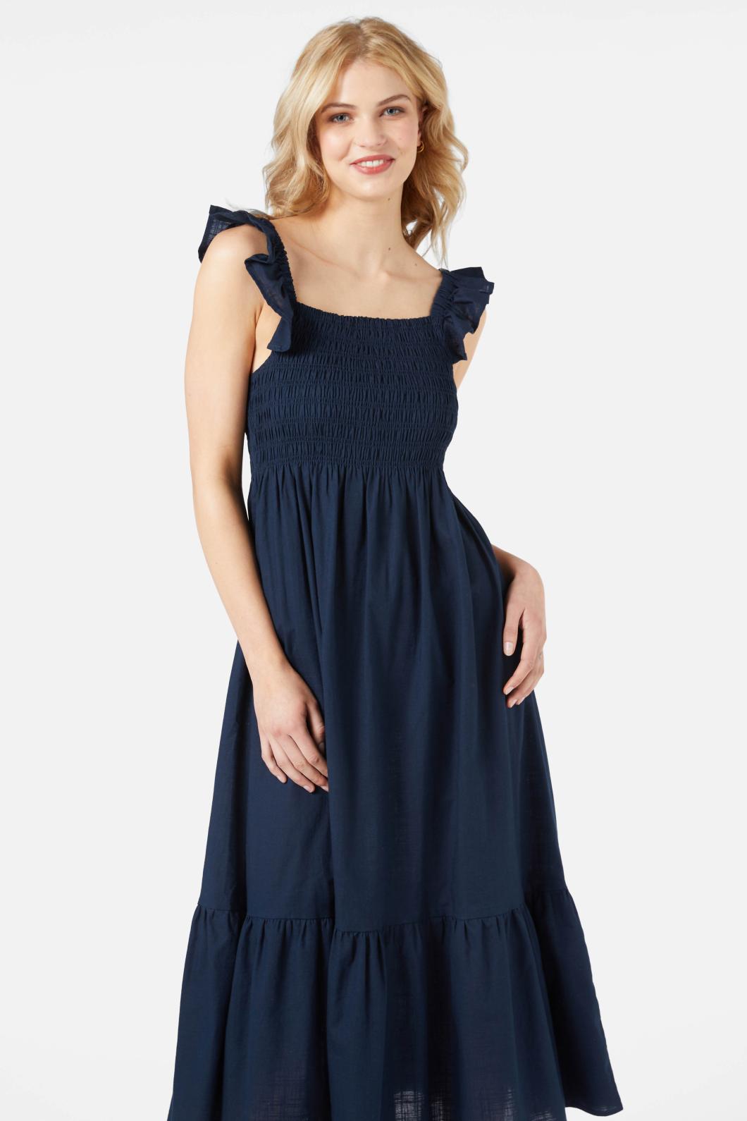 Princess Highway - Carson Midi Dress - navy