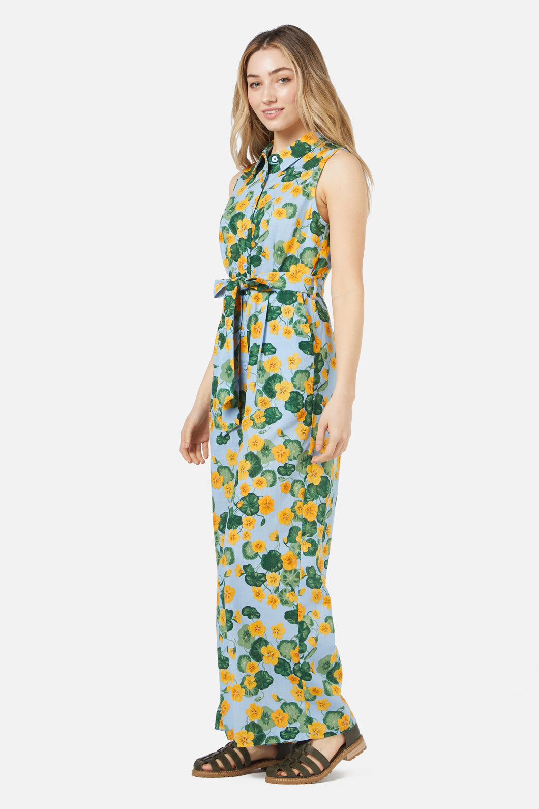 Princess Highway - Nasturtium Jumpsuit - blue