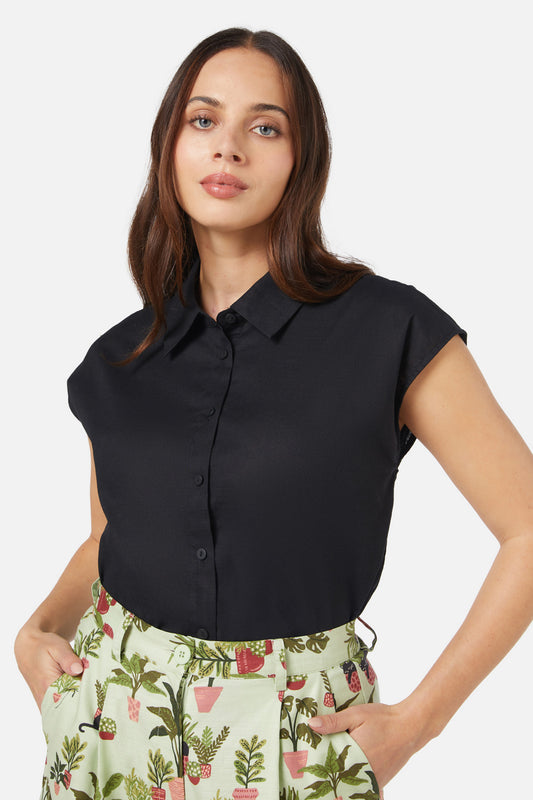 Princess Highway - Kate Blouse - black