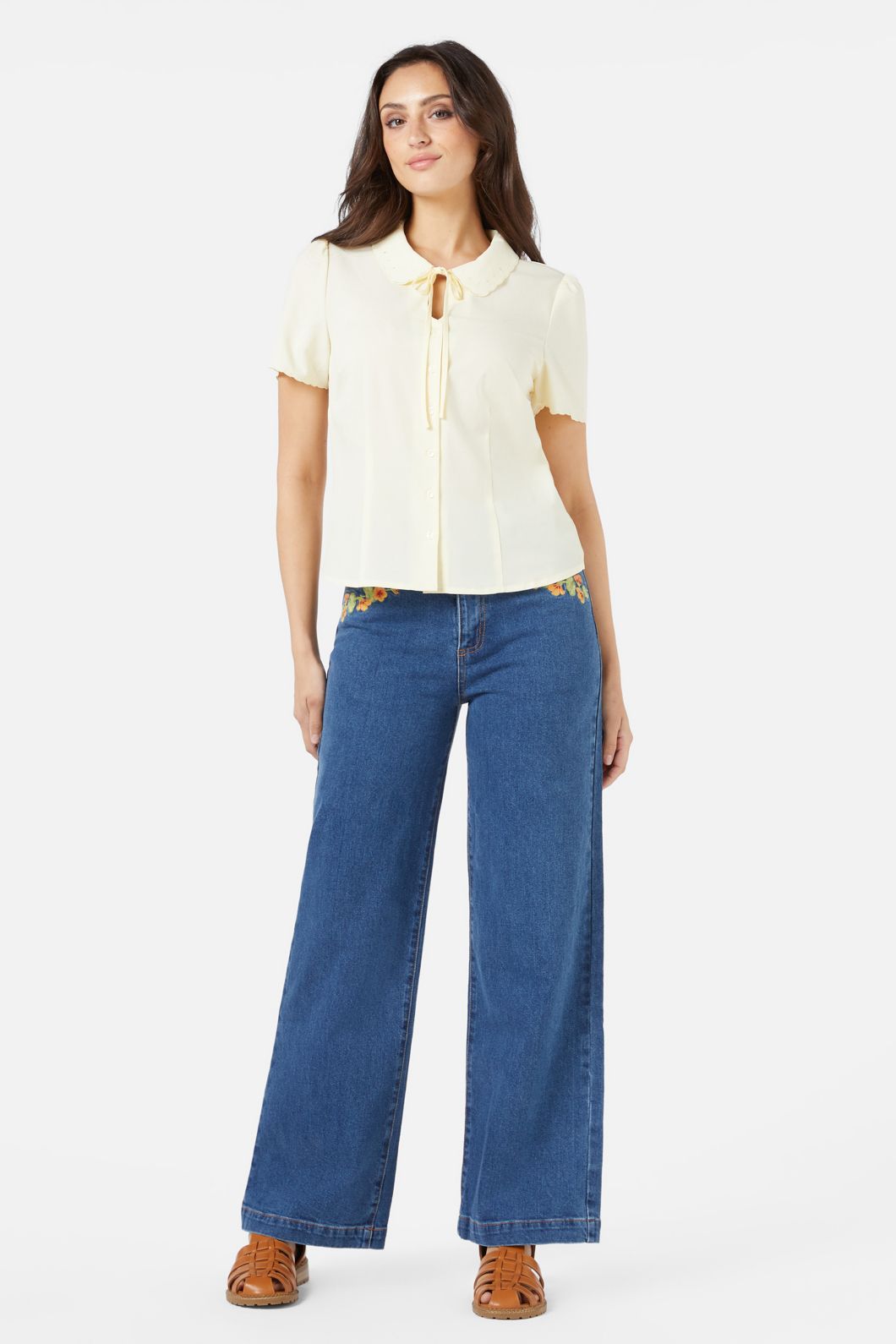 Princess Highway - Josephine Blouse - lemon