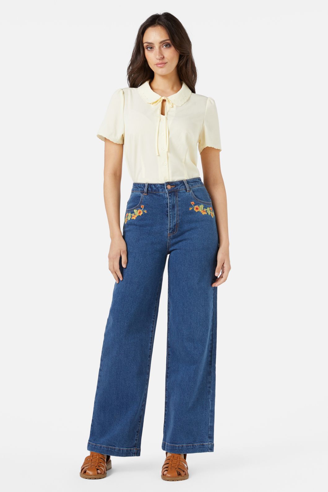 Princess Highway - Josephine Blouse - lemon