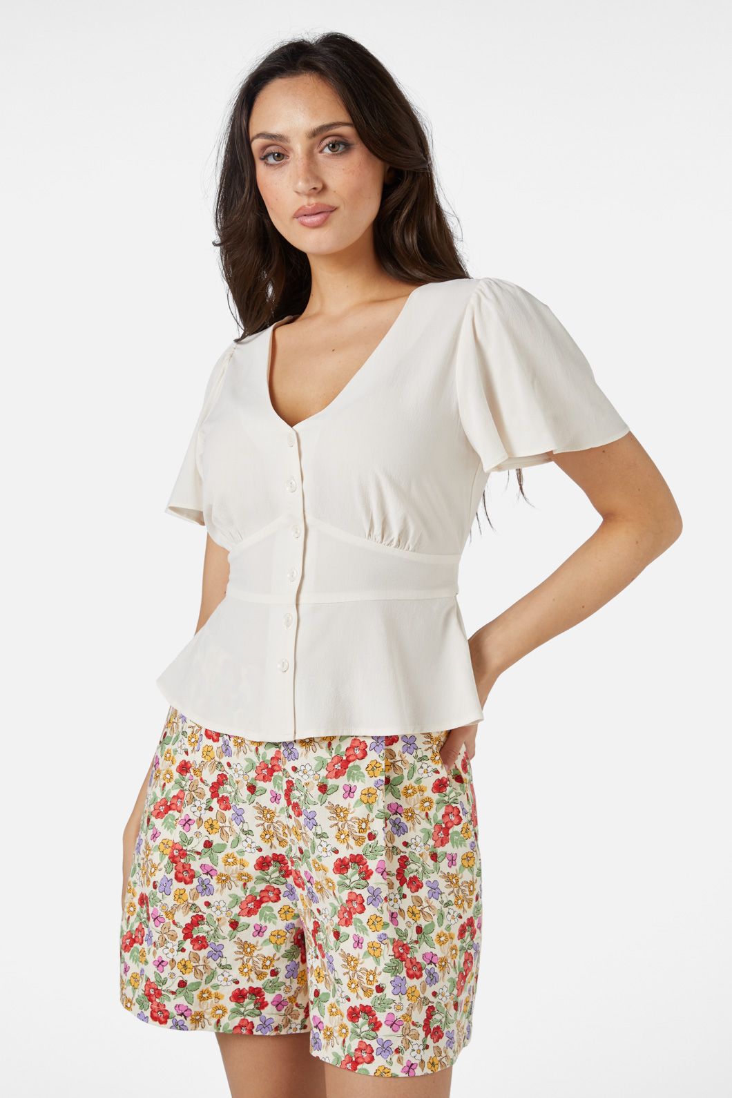 Princess Highway - Marli Top - cream