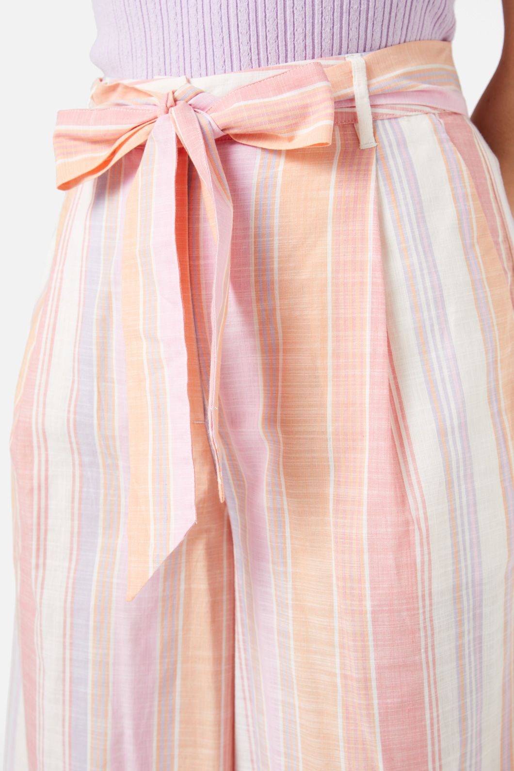 Princess Highway - Lyvia Stripe Pant - melon