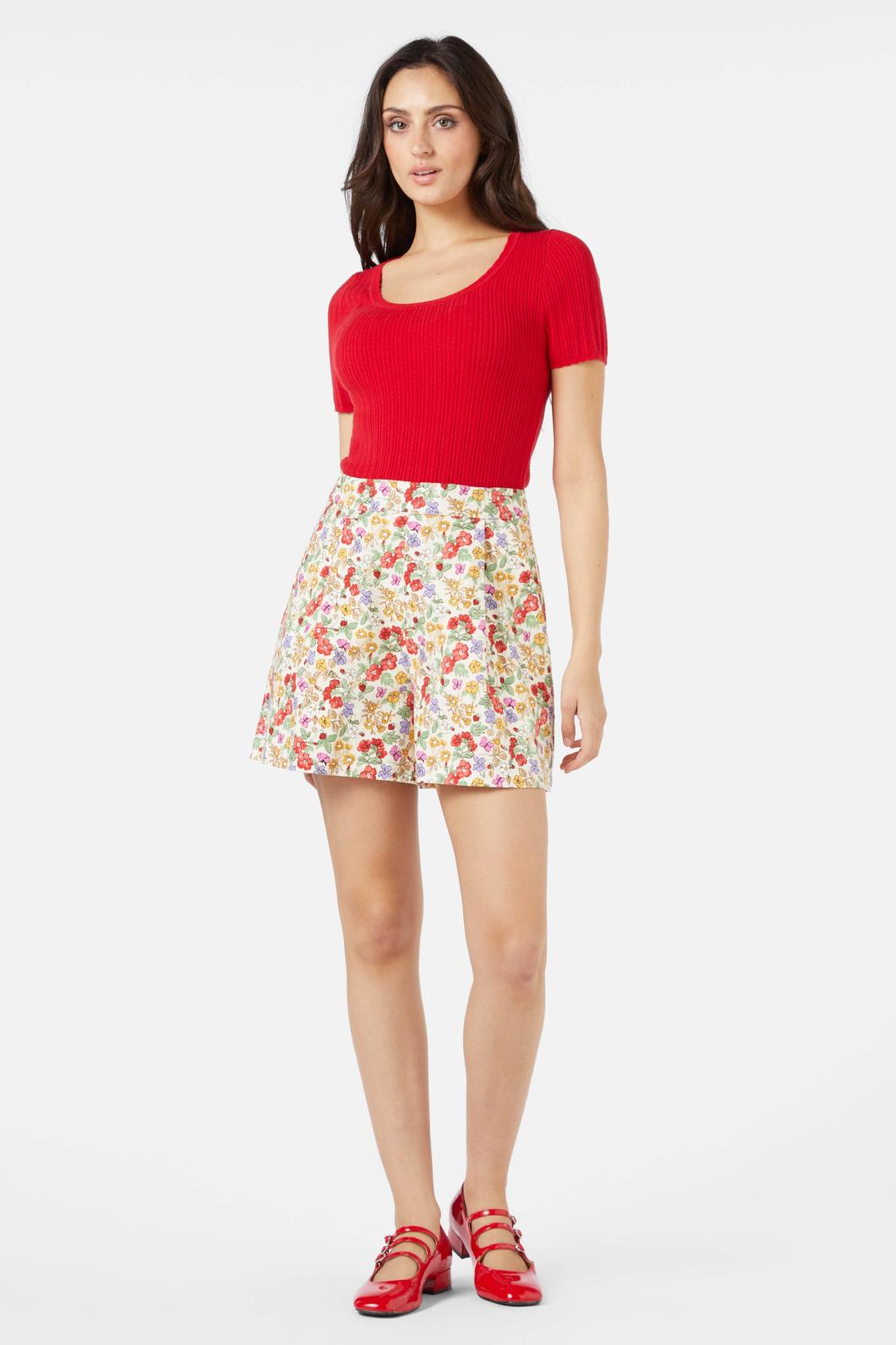 Princess Highway - Pia Knit Top - red