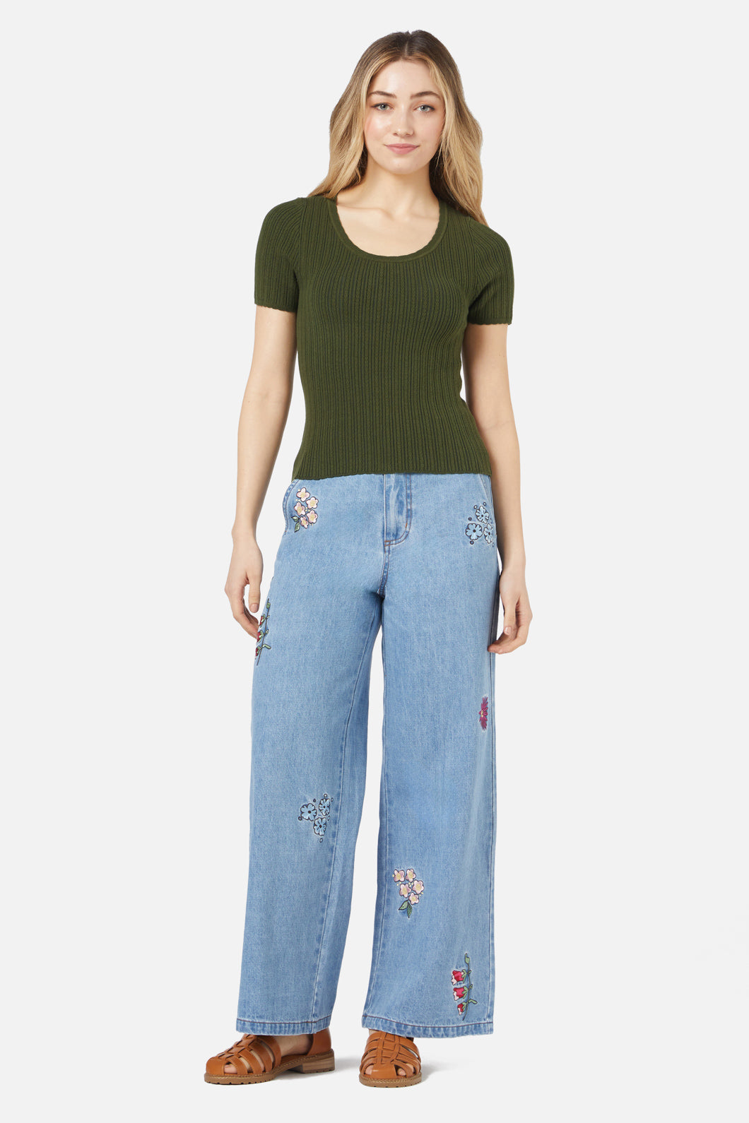 Princess Highway - Pia Knit Top - olive