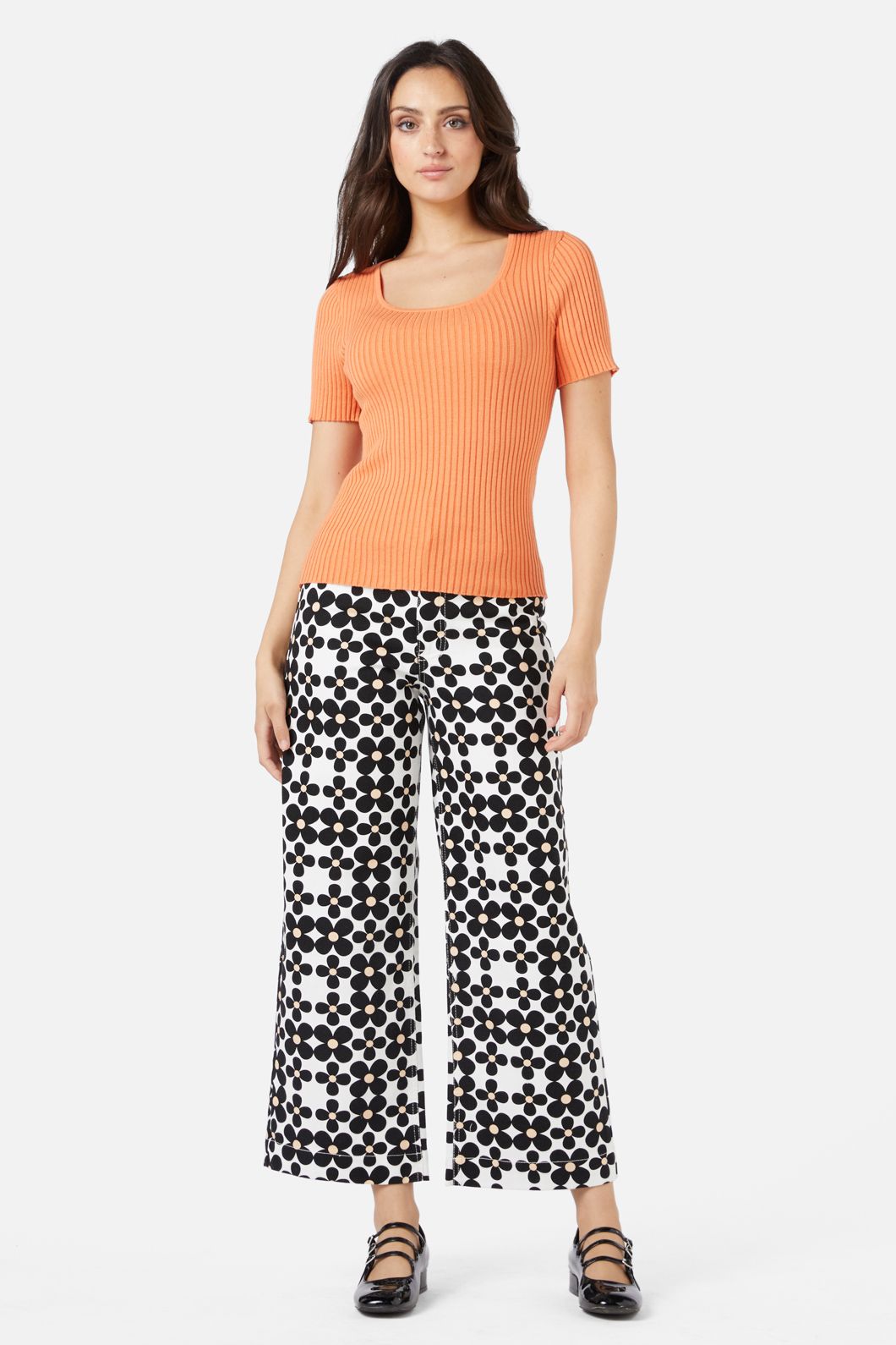 Princess Highway - Addie Knit Top - orange