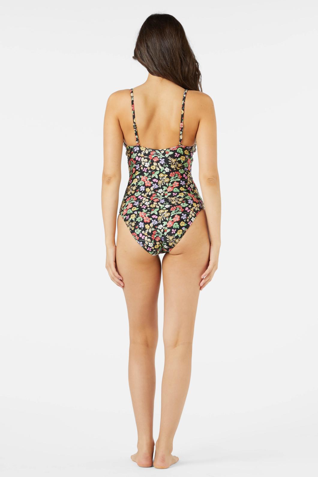 Princess Highway - Ella Flora One Piece - black