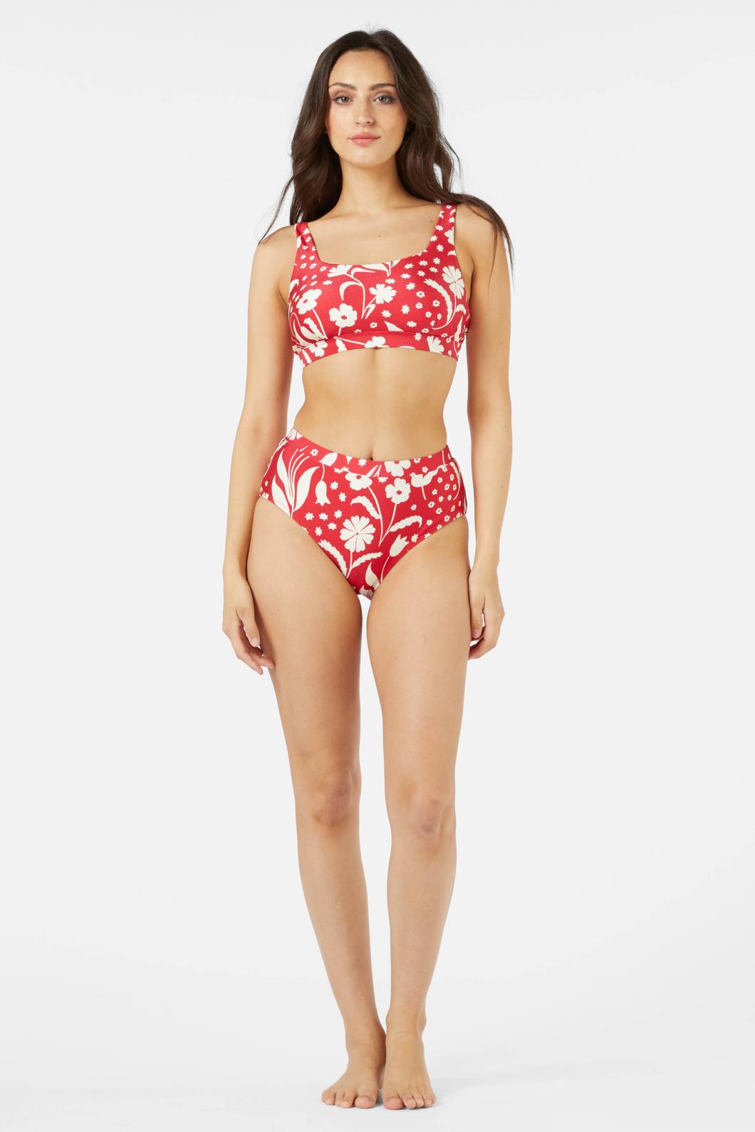 Princess Highway - Irene Bikini Top - cherry