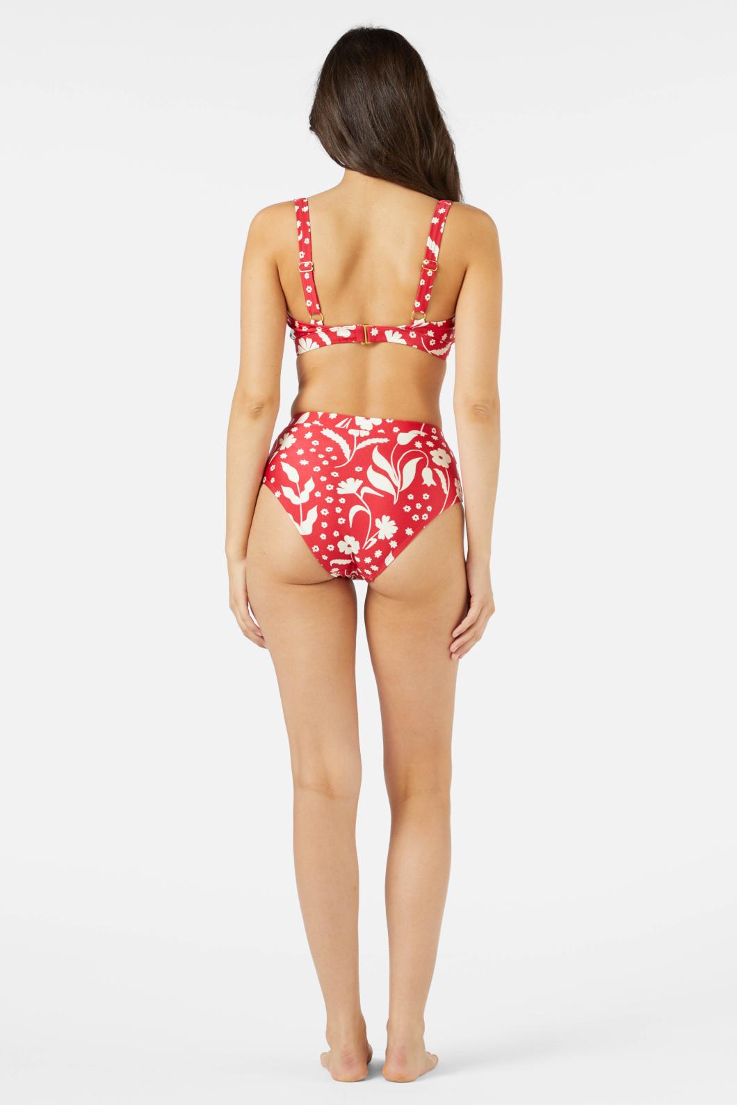 Princess Highway - Irene Bikini Top - cherry