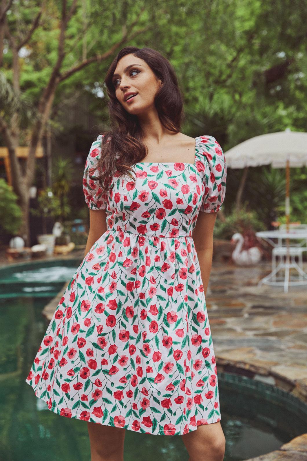 Princess Highway - Poppy Mini Dress - red