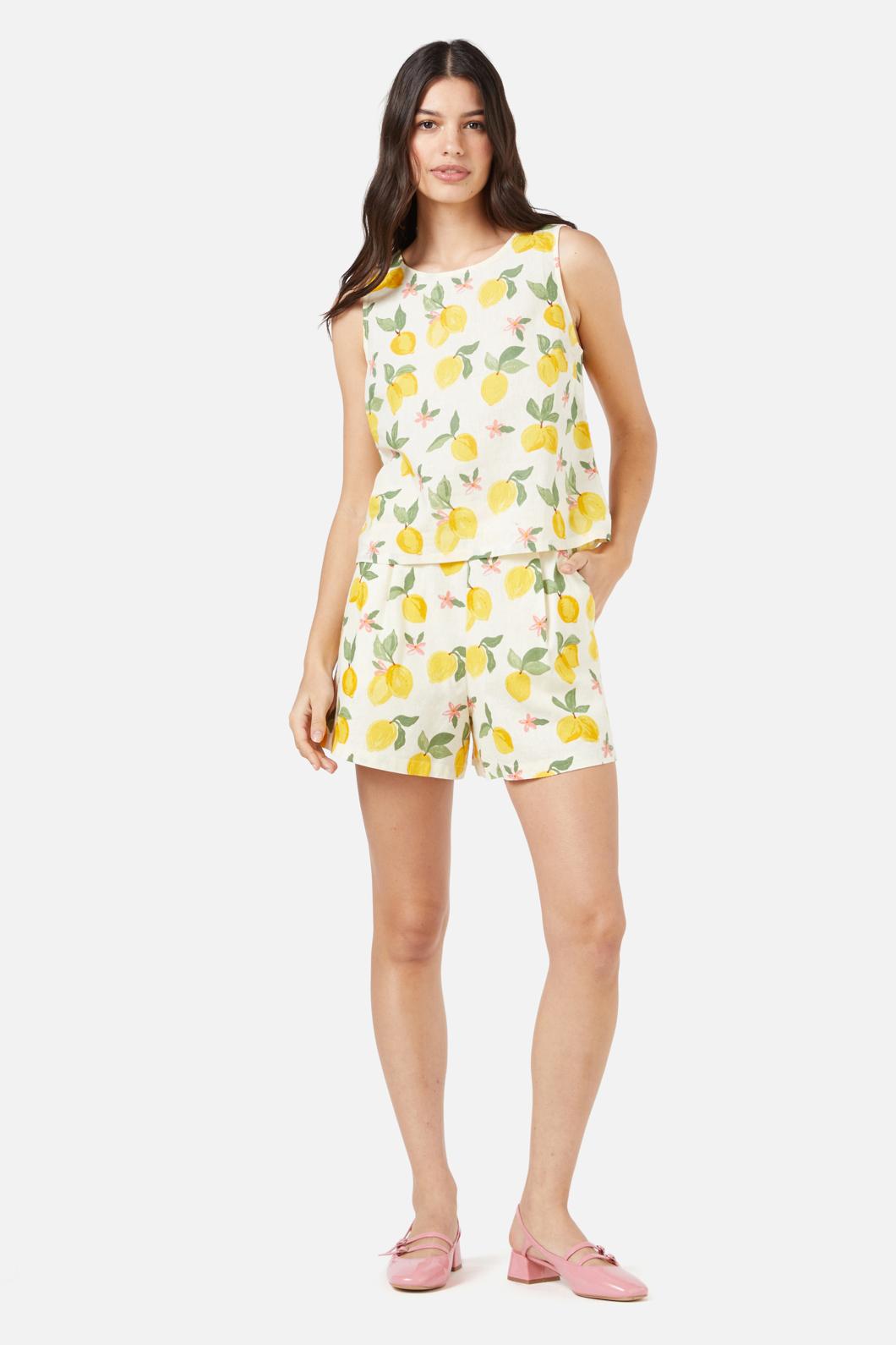 Princess Highway - Lemon Shorts - cream