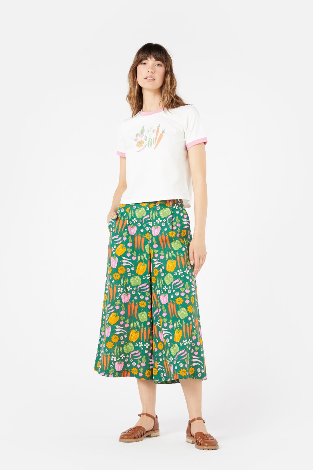 Princess Highway - Market Day Tshirt - cream