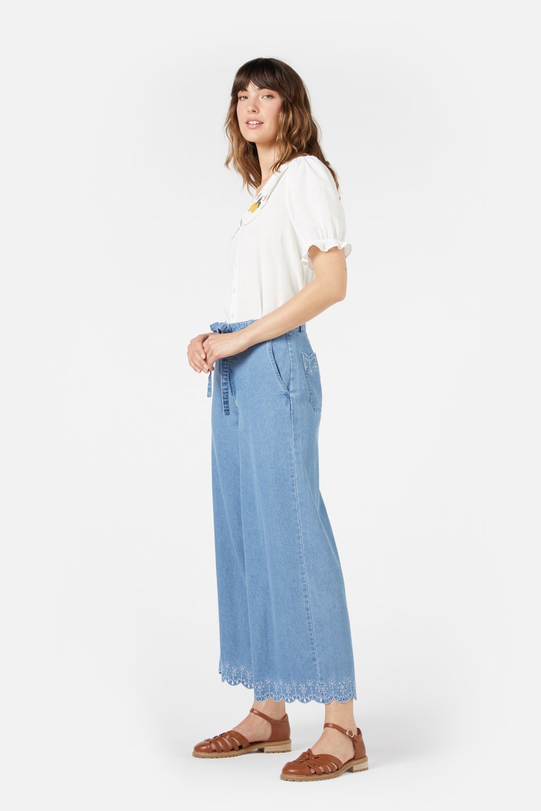 Princess Highway - Lemonade Emb Blouse - cream