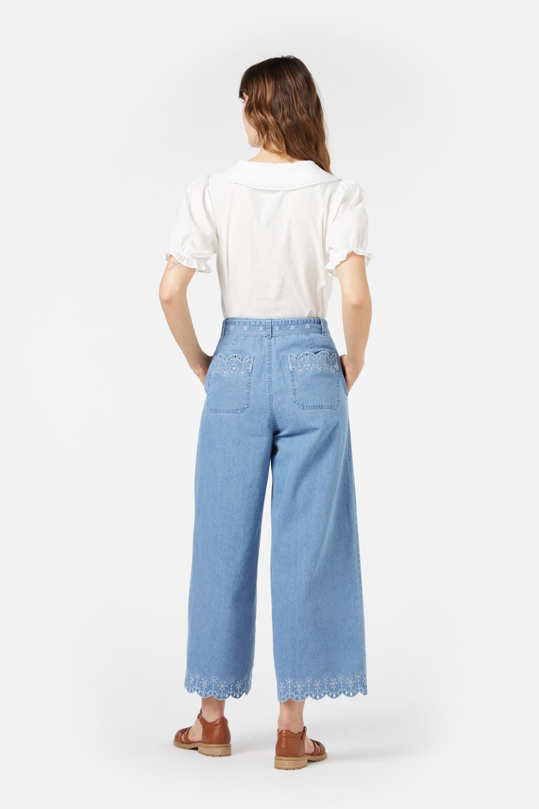 Princess Highway - Lemonade Emb Blouse - cream