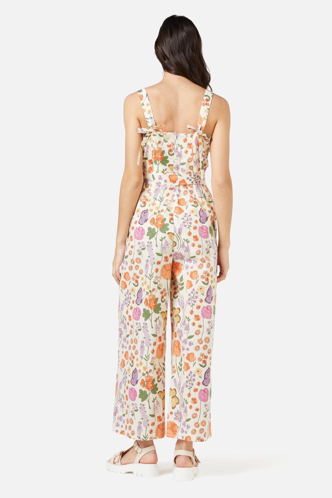 Princess Highway - Summer Day Jumpsuit - cream