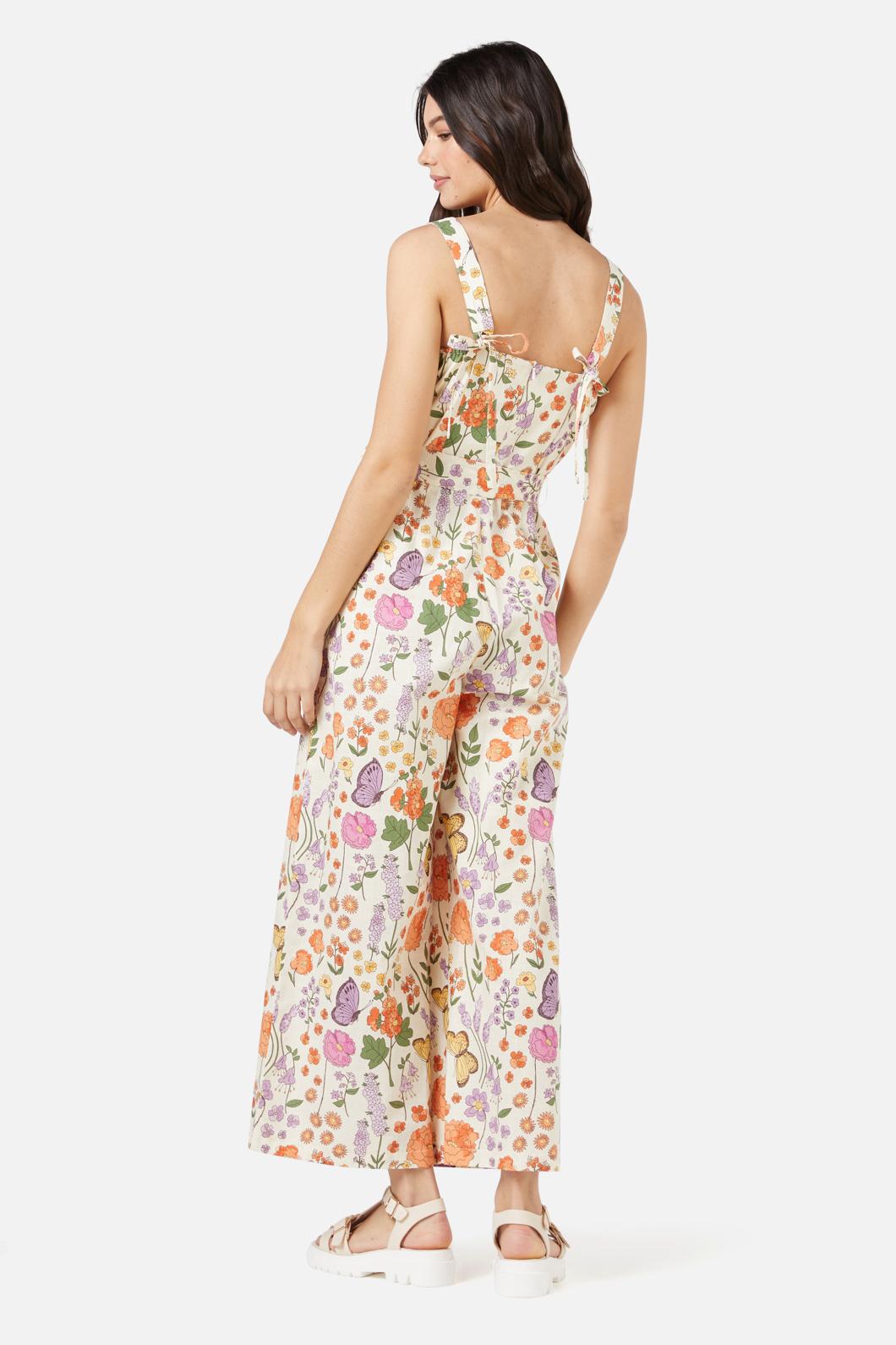 Princess Highway - Summer Day Jumpsuit - cream