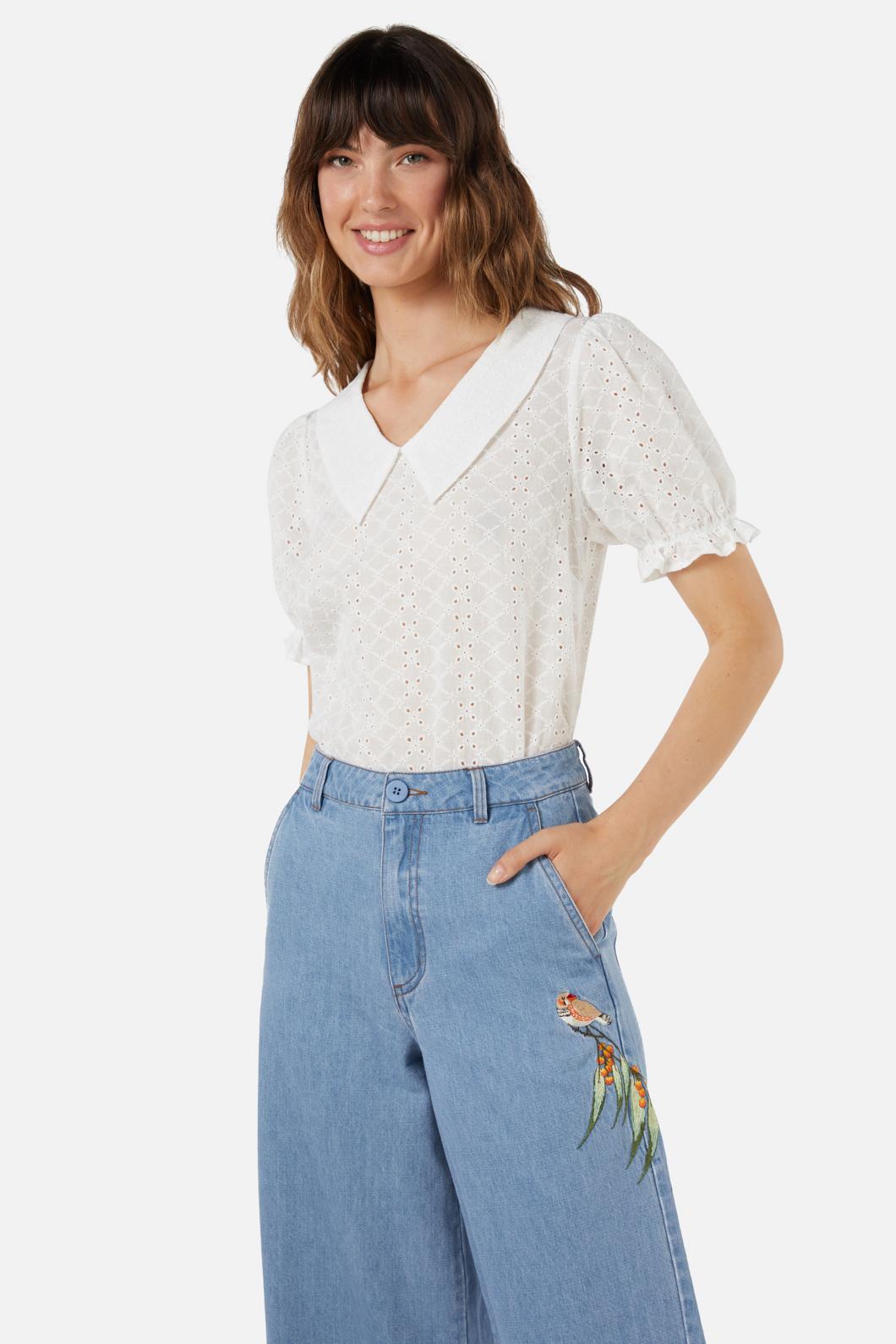Princess Highway - Trinity Top - white
