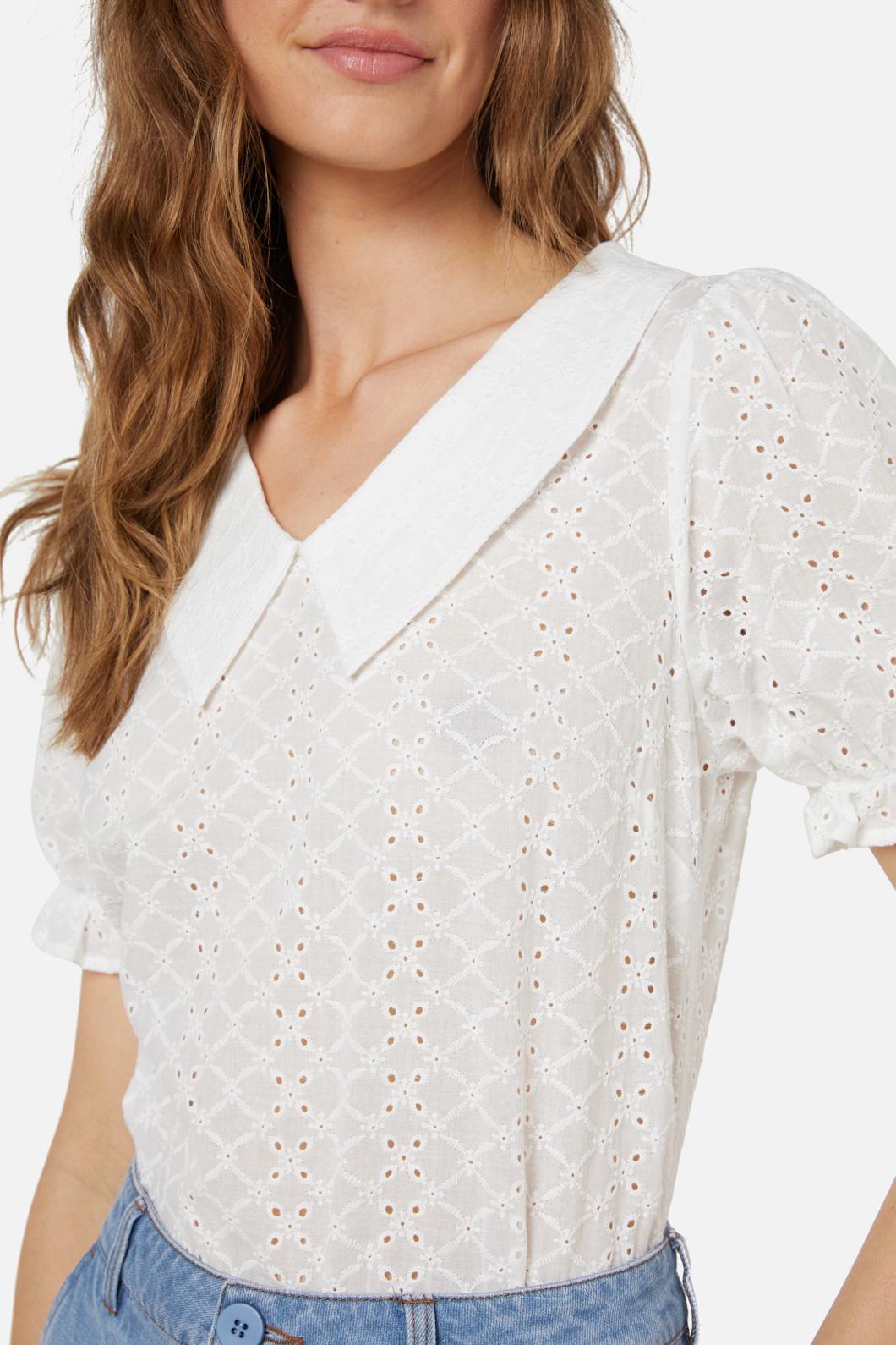 Princess Highway - Trinity Top - white