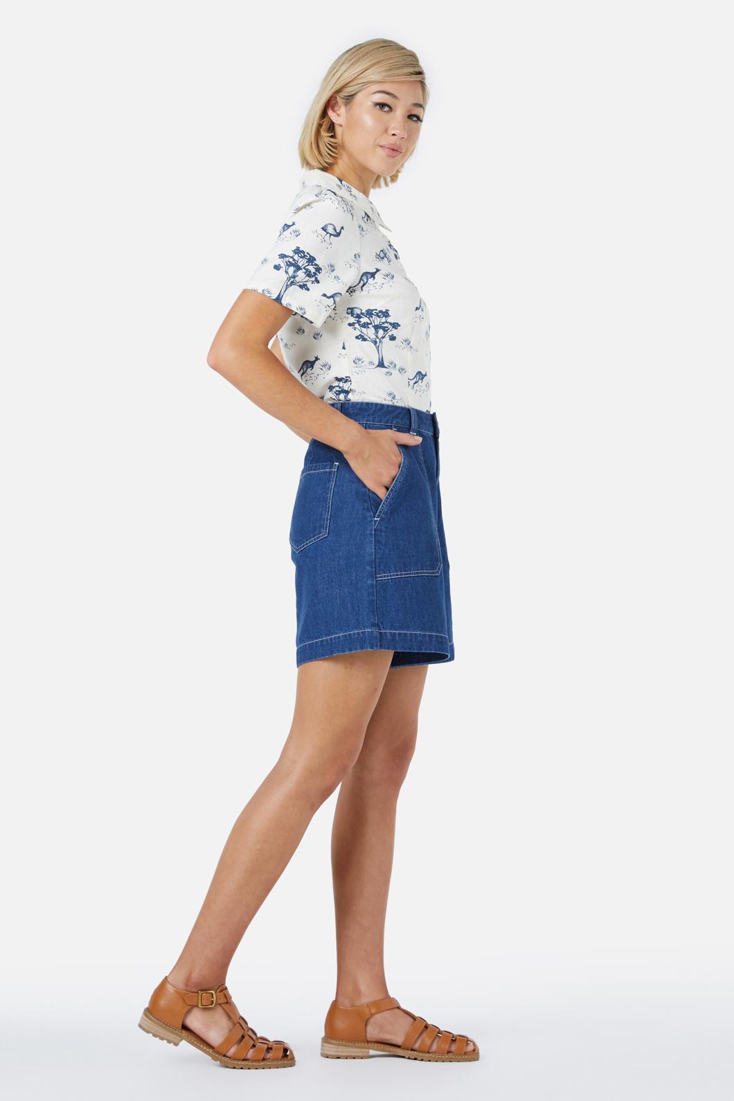 Princess Highway - Reece Short - blue-denim