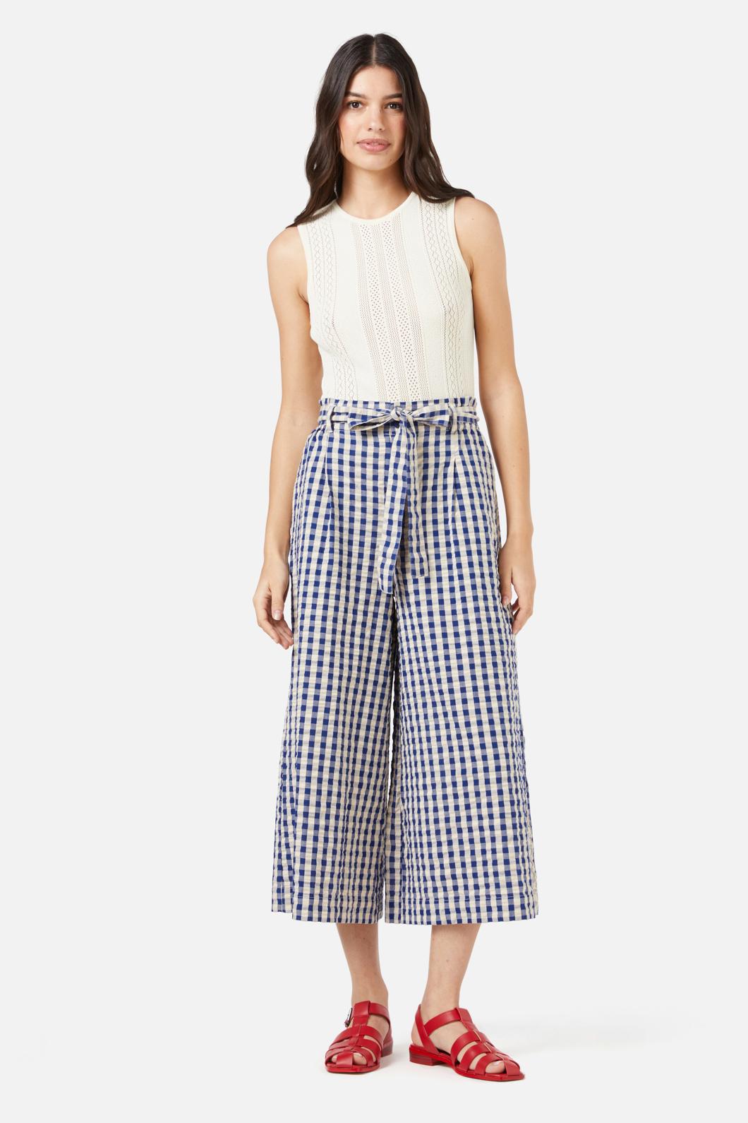 Princess Highway - Greta Check Skort - navy