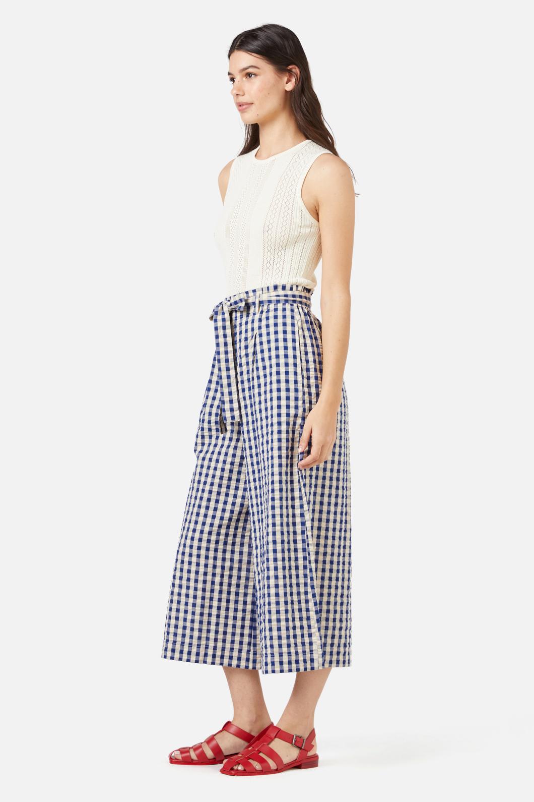 Princess Highway - Greta Check Skort - navy