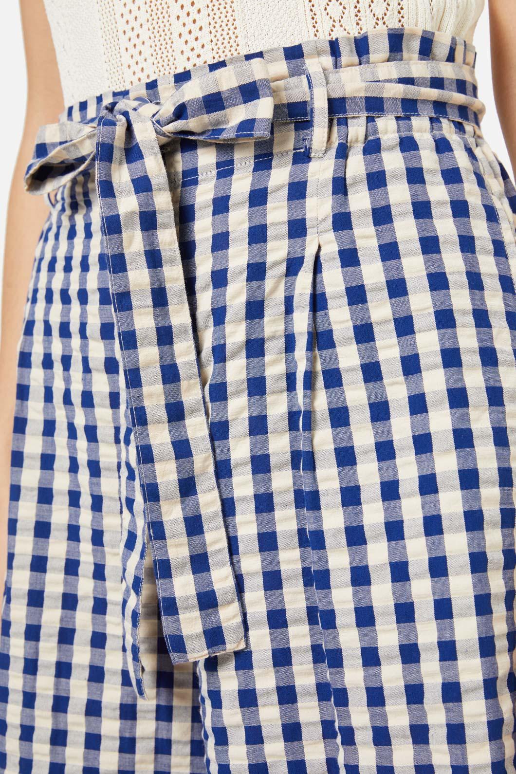 Princess Highway - Greta Check Skort - navy