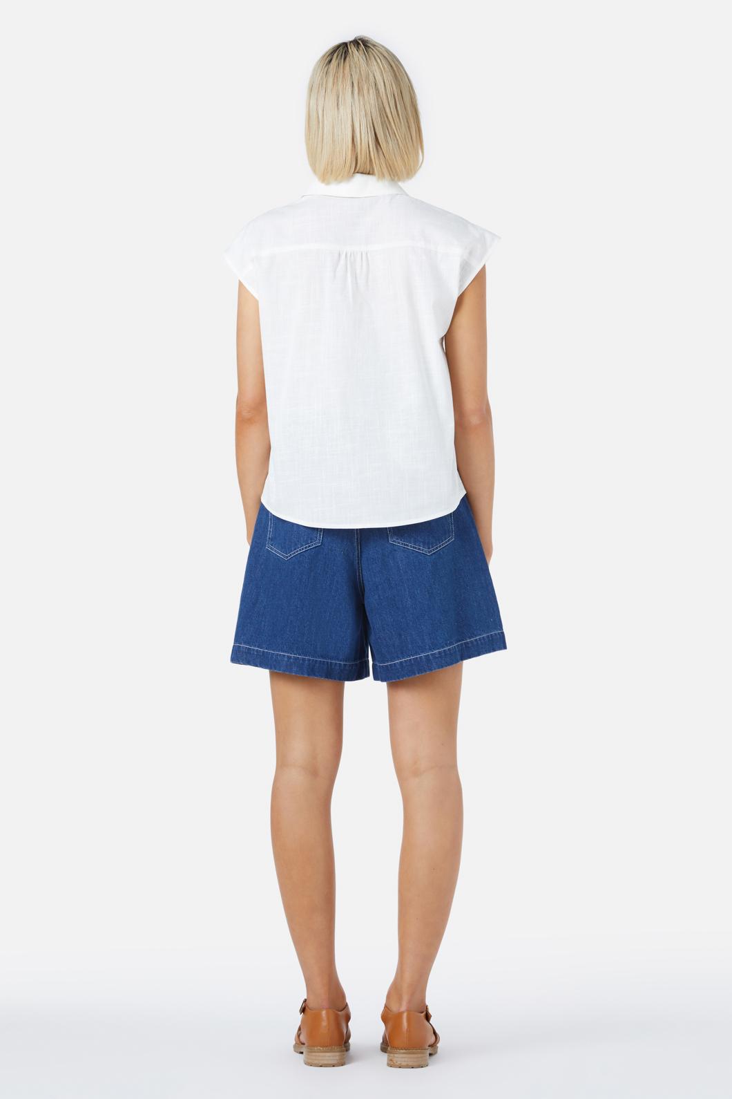 Princess Highway - Finch Emb Blouse - cream