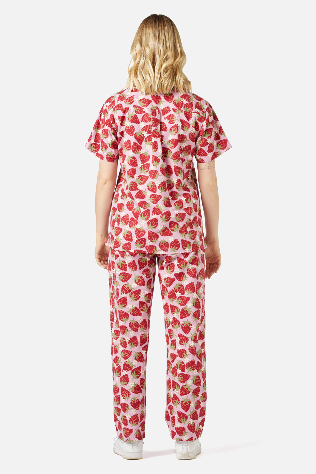 Princess Highway - Strawberry Scrub Set - pink