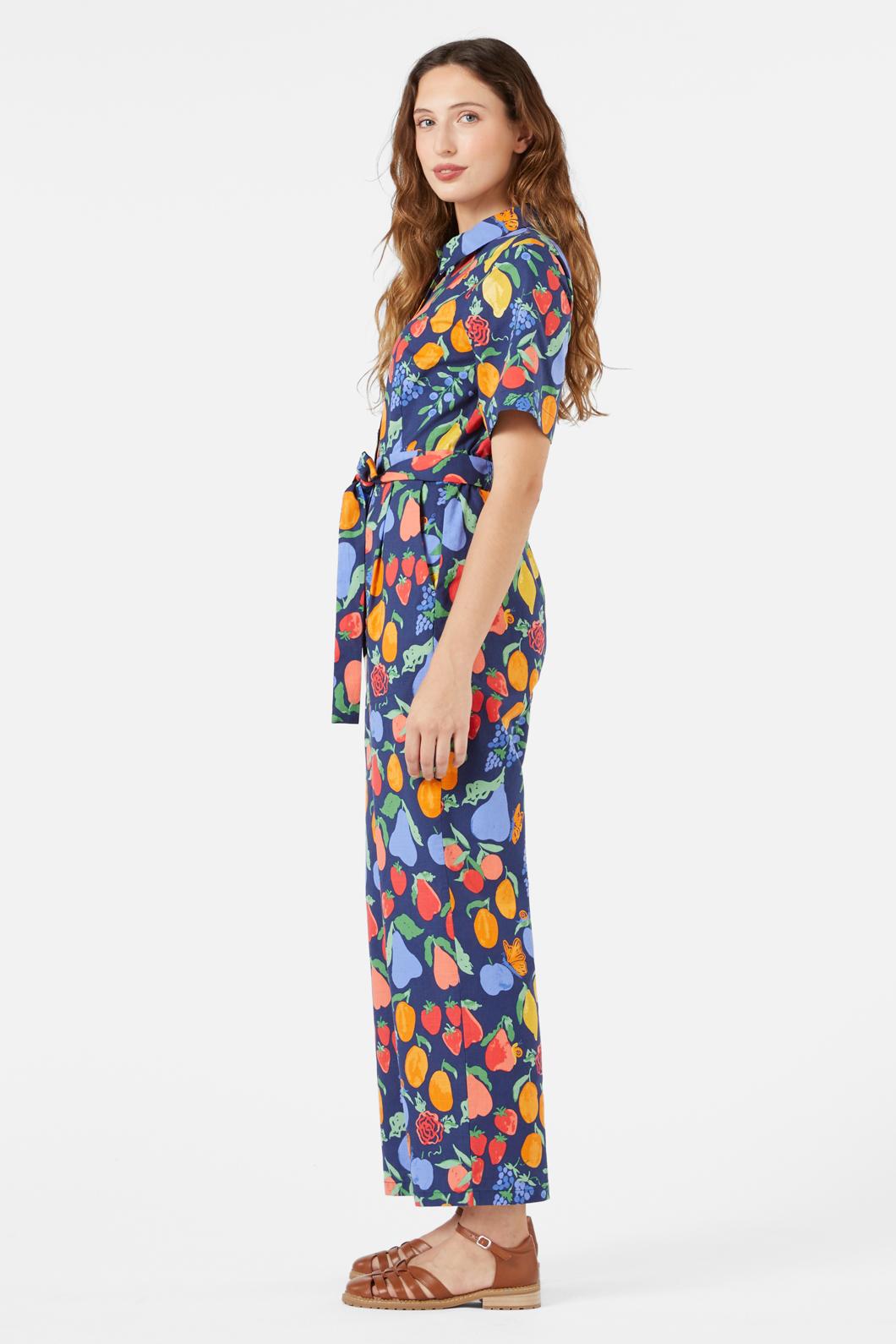 Princess Highway - Fruit Bowl Jumpsuit - navy