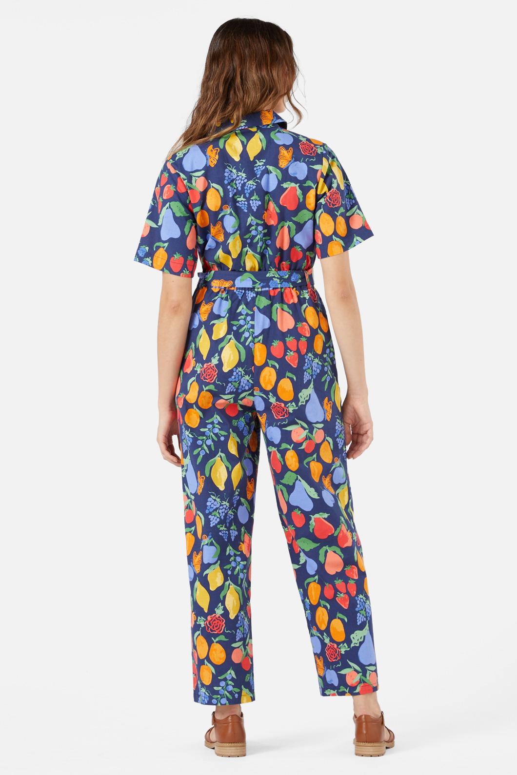 Princess Highway - Fruit Bowl Jumpsuit - navy
