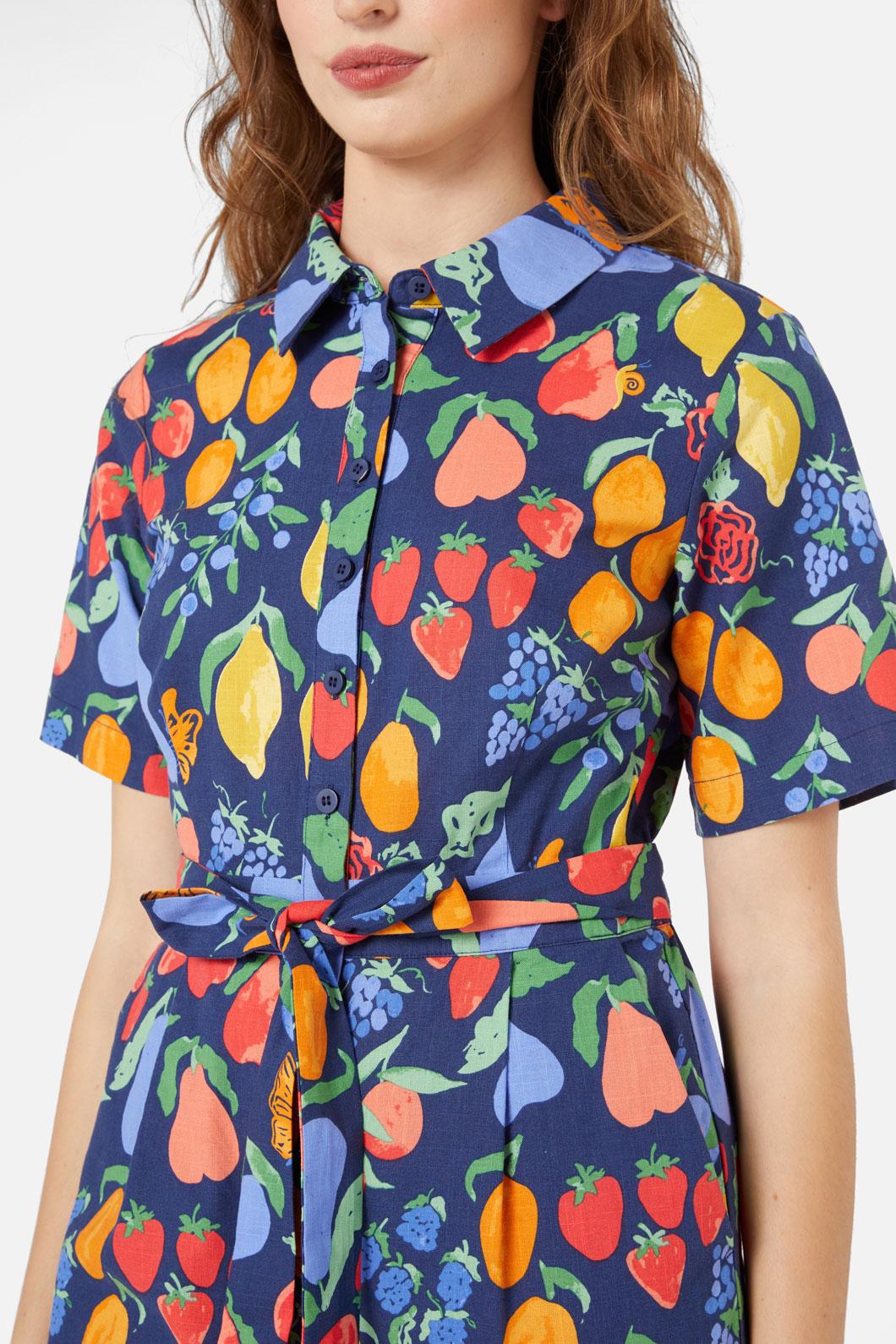 Princess Highway - Fruit Bowl Jumpsuit - navy